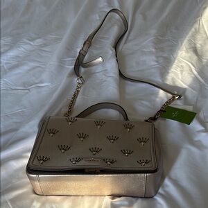 Kate Spade Elegant Beige Handbag